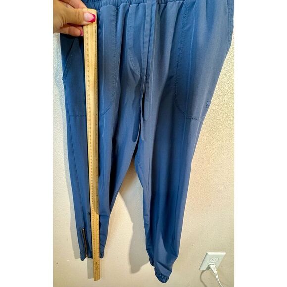 ALBION True Blue Jettersetter Cap Sleeves Elastic Waist Tie Jumpsuit Romper XXS - Picture 11 of 14